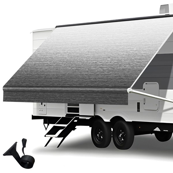Somokg Heavy Duty RV Awning Fabric Replacement - 19.5oz Vinyl