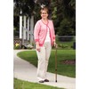 Carex Aluminum Offset Cane with Soft Cushioned Handle - Adjustable