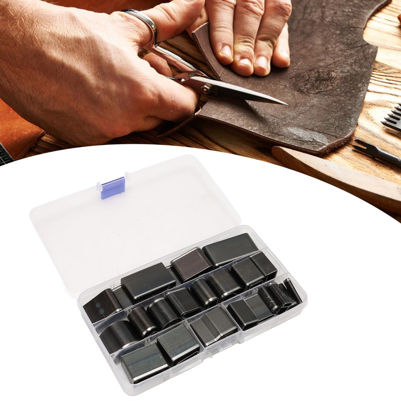 55Pcs Hollow Punch Cutter High Carbon Steel Rich Sizes Box