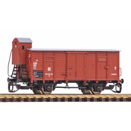 Piko 47760 TT-GED G02 DR III Freight Car with BHS, Brown