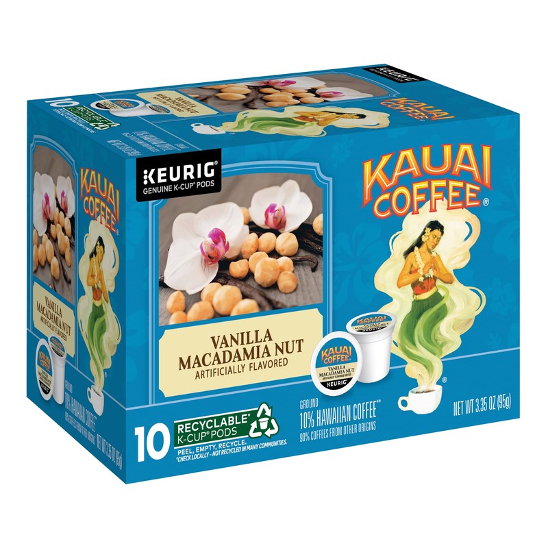 Kauai Coffee K-Cup Pods for Keurig Brewers – Arabica Coffee,