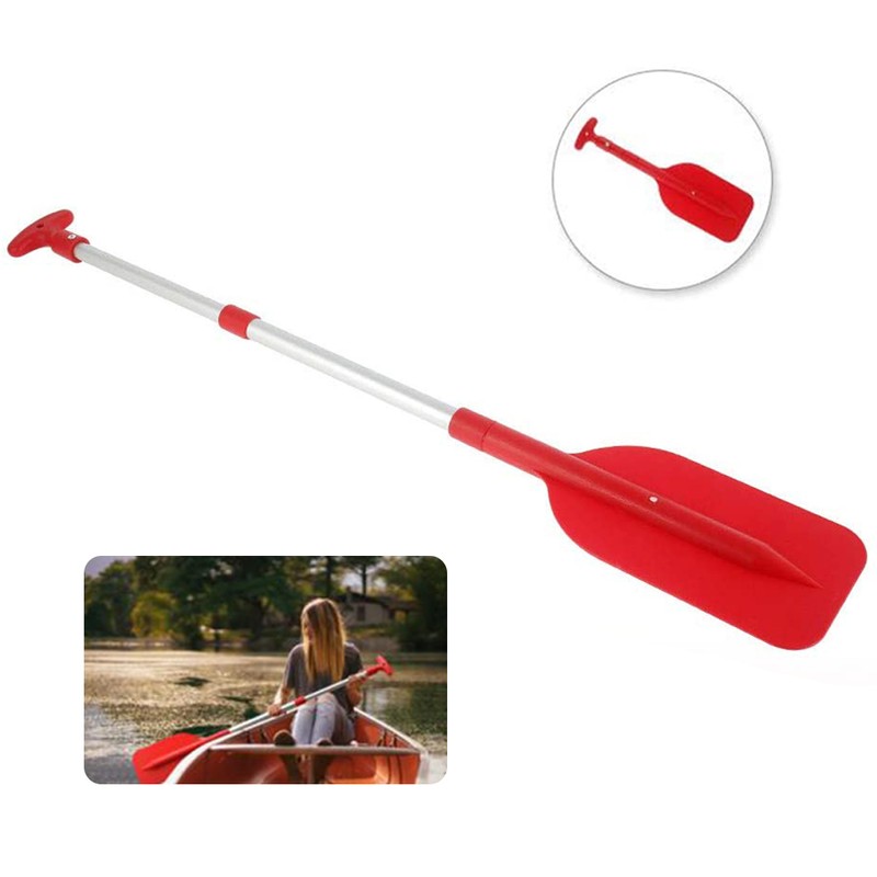 Aluminum Kayak Paddle Portable Removable Oar Retract Oar Board Paddles