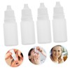 VILLFUL 10 Pcs Portable Plastic Dropping Bottles Refillable Mini Squeezable