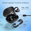 M8 Language Translator Earbuds, Bluetooth Headset That Supports Translation into