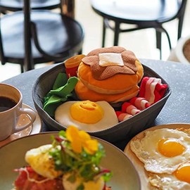 Pawfectpals Interactive, Squeaky, Funny, Unique, Assortment Dog Plushy Toy for Dogs (Breakfast Platter)