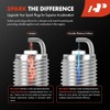 A-Premium Bujías de Iridio y Platino Compatibles con Mini Cooper