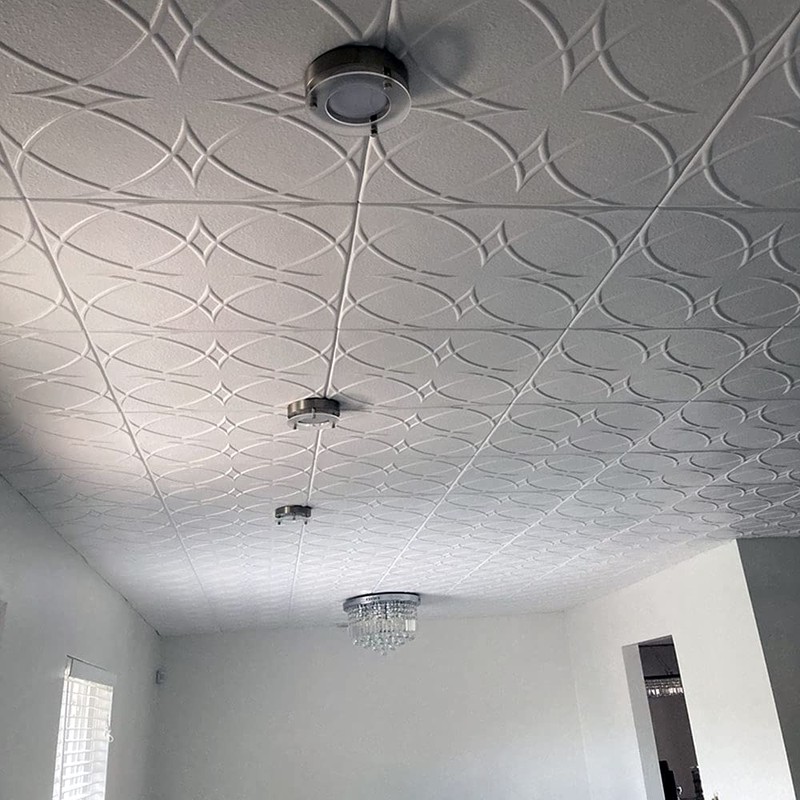 À LA MAISON CEILINGS R82 Circles and Stars Foam Glue-up