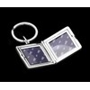 Brillibrum Design locket with engraving, silver, to open, 2 photos,