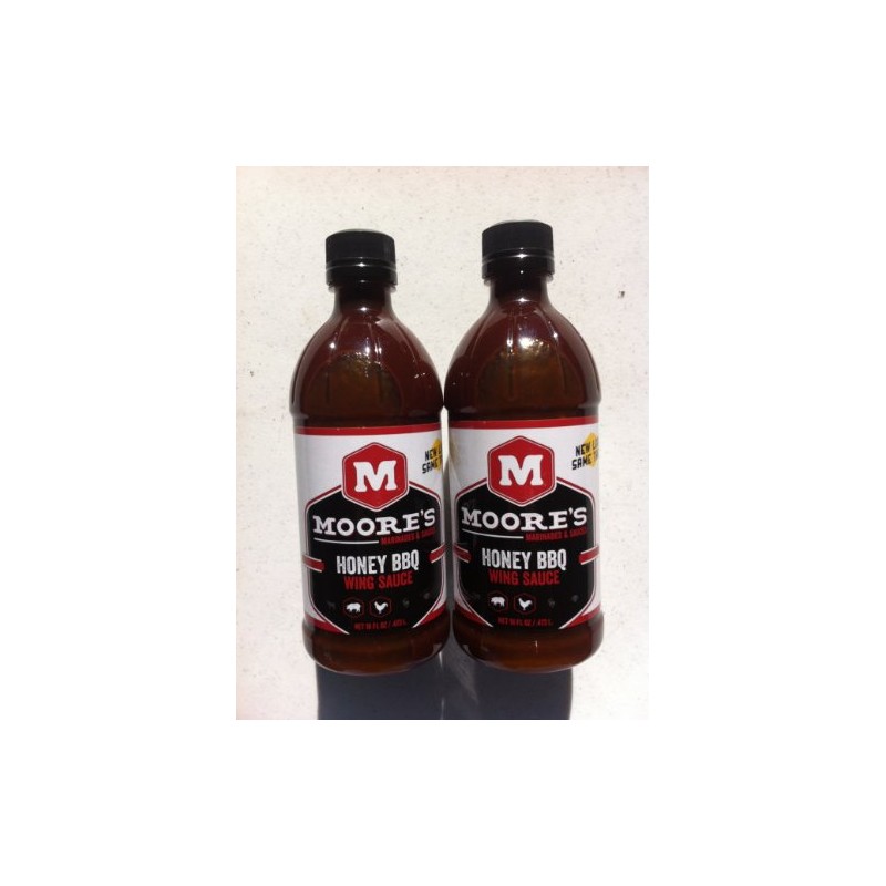 Moore's Honey BBQ Wing Sauce 16oz. (2pk.)
