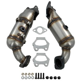 16779 16780 Front and Rear Catalytic Converter w/Bolts Gasket for 11-17 Chrysler 200/Town & Country; 11-19 Dodge Avenger/Grand Caravan/Journey; 12-15 Ram C/V; 11-14 VW Routan (EPA Compliant)