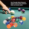 Mini Billiard Balls, 16 Pool Balls Set, 1-1/4" Pool Table