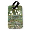 WTF | Custom Water Lily Pond Initials | Printed Art