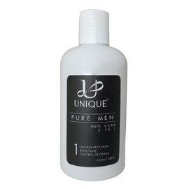 Unique - Pure Men - Loción Masculina Pure Men de Hidratación y frescura diaria para rostro y cuerpo - 250 ml