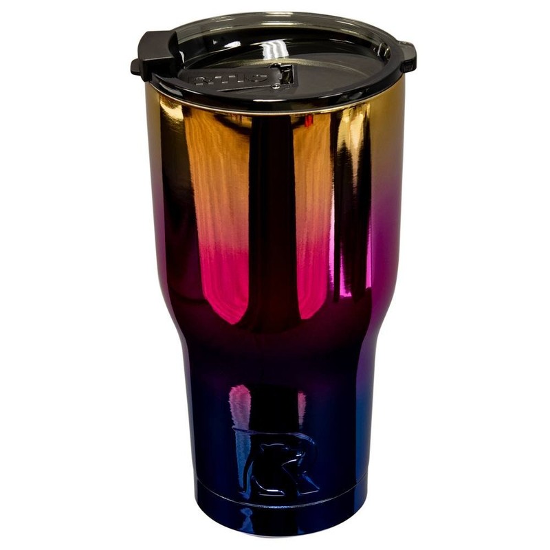 RTIC Tumbler, 30 oz, Flame, Insulated Travel Stainless Steel Mug,