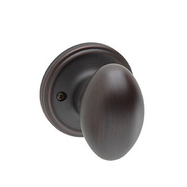 Copper Creek EK2090TB Egg Door Knob, Dummy Function, 1 Pack, in Tuscan Bronze