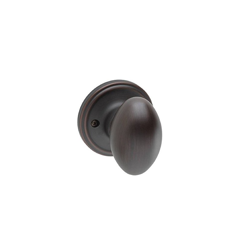 Copper Creek EK2090TB Egg Door Knob, Dummy Function, 1 Pack,