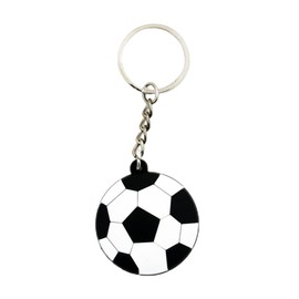 Gadpiparty Sports Ball Keychains 10pcs Set of Pvc Football Basketball Volleyball Beach Ball Keychain Decor Keyring Hanging Ornament
