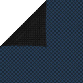 vidaXL Floating PE Solar Pool Film, Solar Pool Heating Efficiency, Water Evaporation and Chemical Reduction, Tailored Fit for Pools, Black and Blue, 288.2" x 144.1" (L x W)