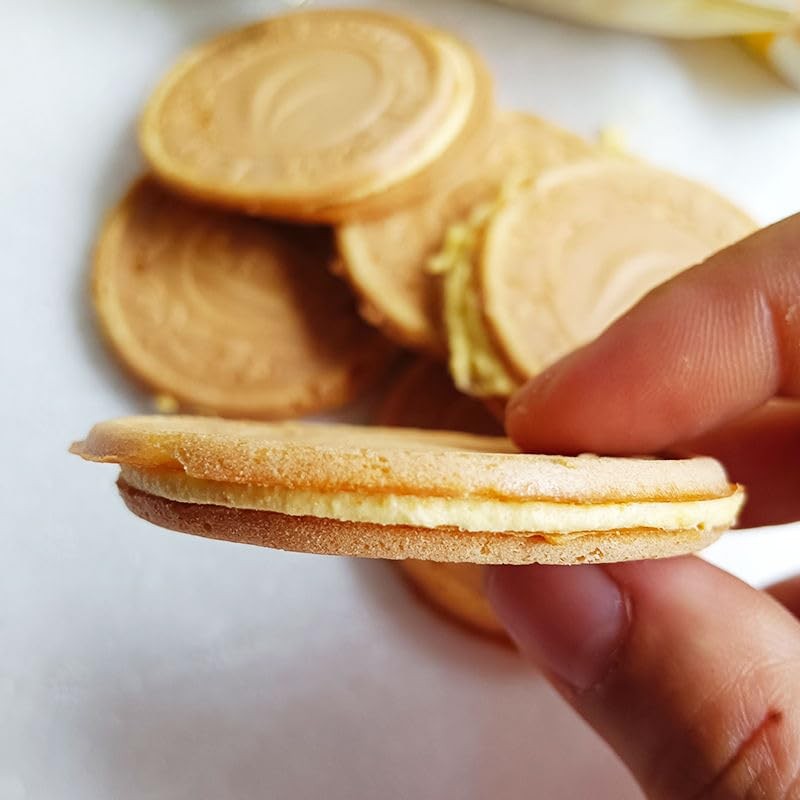 Durian sandwich cookies 350g/12.34oz, durian breakfast cookies