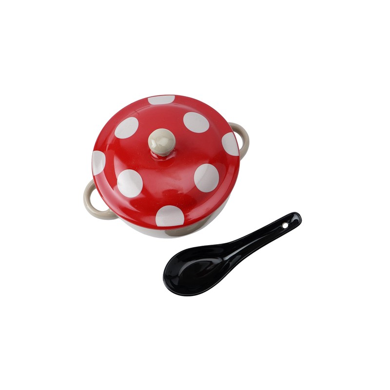 CGB Giftware | Snuggle Season Toadstool Soup Bowl with Spoon