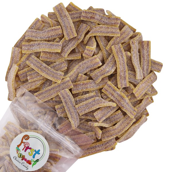 FirstChoiceCandy Sour Mini Strip Gummy Belts, Mini Bites Kosher Gummies