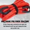 FieryRed Kinetic Recovery Rope Kit with 2 Soft Shackles, 7/8