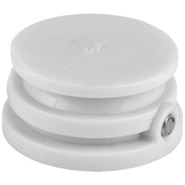 Alomejor 5 Pieces Surfboard Plug Lead Leg Rope Plug for Surfboard Paddle Board Kayak Accessories Equipment 2.5 cm (White)