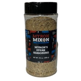 Myron Mixon BBQ Rub | Steak Seasoning | Champion Pitmaster Recipe | Gluten-Free BBQ Seasoning, MSG-Free, USA Made | 8.5 Oz