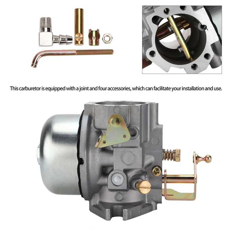 Carburetor Kit with Connector Accessory for Kohler K321 K341 Cast