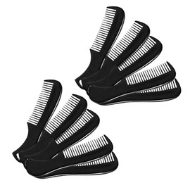 50 Piezas Mini Peine De Barba Alisador De Barba Para Hombres Peines De Barba Para Hombres Herramienta De Aseo Para Bigote Peine De Masaje Alisador Cepillo De Cera De Barba Peine