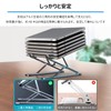 Domstar Laptop Stand, Height and Angle Adjustment, Foldable, Anti-Slip, Portable,