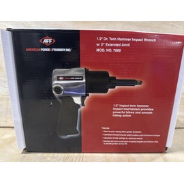 AFF 1/2" Drive Air Impact Wrench w/ 2" Extended Anvil 550ft/lbs 7665 NEW
