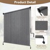 Outdoor Roller Shade 7' W x 8' H Cordless -