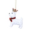 Gisela Graham West Highland Terrier Westie Dog Hanging Christmas Decoration