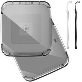 BASSIRY Anti-Lost Clear Cover Case Compatible with Square Reader 2nd Generation, 1st Generation, Case for Square Reader Magstripe with 3.5mm Headset Jack or Lightn Connector (1pack