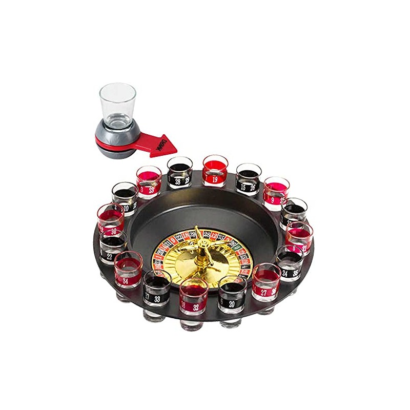 OMURA Game Set Drinking Shot & Roulette Spinner
