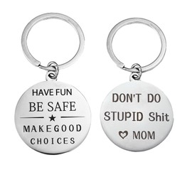 Funny Keychain Gifts for Teen Girls & Boys (Ages 10–21) – Cool Accessories for Teens, Back to School, Birthday & Easter Stocking Stuffer