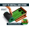 TiwisiTe Putting Green Indoor, 9.8 FT Golf Mat with Automatic