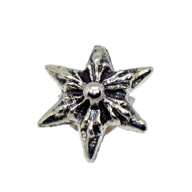 【STERLING SILVER 925】純銀 シルバー 925 ピアス スタッズ ロック ゴシック メンズ