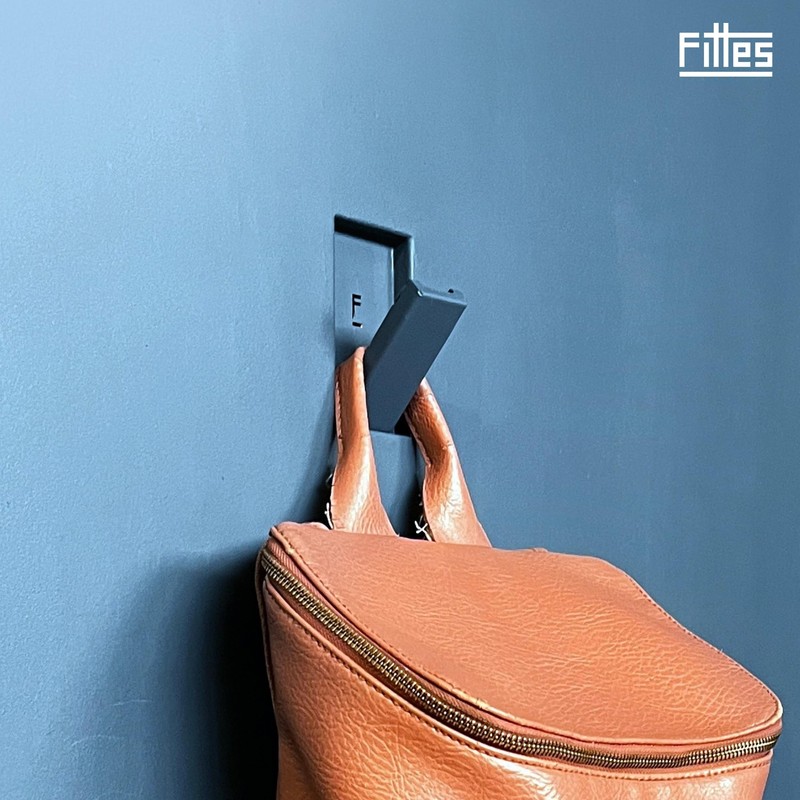 Fittes Flush Hideaway Hook [Luxe], Foldable Recessed Wall Mount Hooks