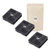 3 x PU-40 Sole Type ARCA Swiss Standard 40 mm