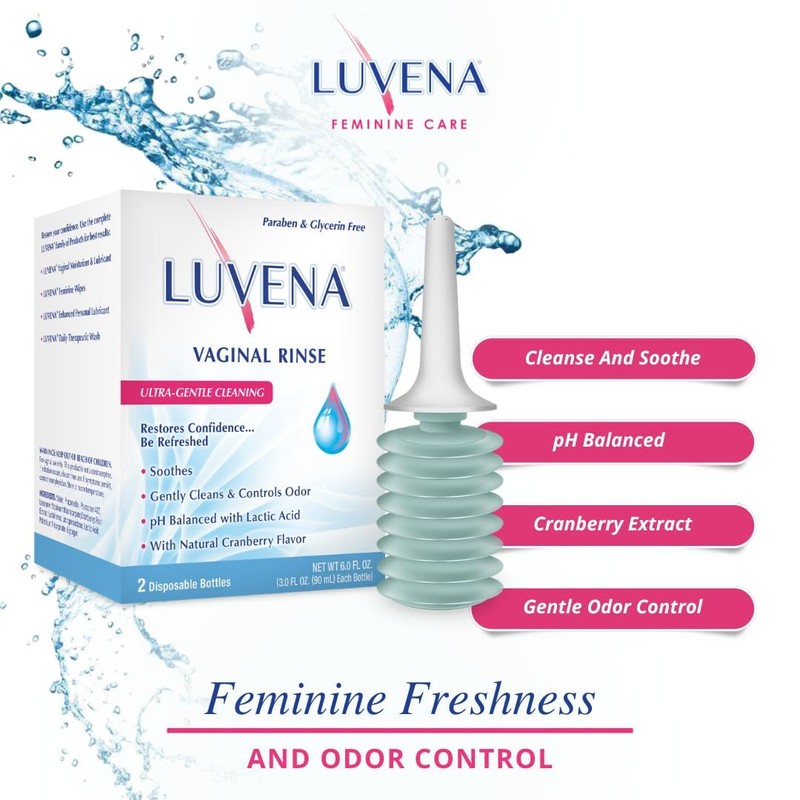 Luvena Daily Personal Feminine Rinse - Ultra Gentle Wash to
