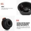 i Cafilas Refillable Coffee Capsule for Tassimoo Boosch, Reusable Refill