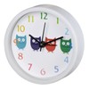 Hama Children's Owl Alarm Clock with Silent Sweep Second Hand