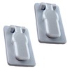 Decoralin 2Pack Keyhole Cover - Plastic Keyhole Protector - Draught