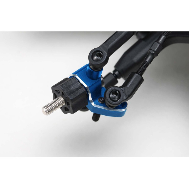 Yokomo Y2-415SABL Aluminum Lightweight Front SP Steering Block (Blue) RD/SD