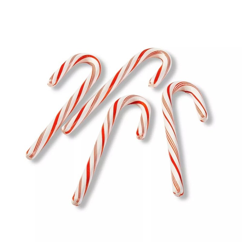 Brachs Peppermint Candy Canes - Individually Wrapped Bulk Christmas Candy