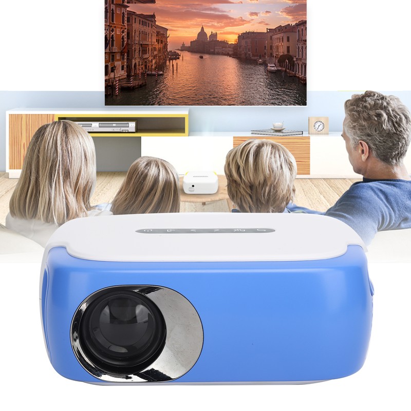 DR‑860 Mini Projector LED Portable Projector 1080P HD Multimedia Interface