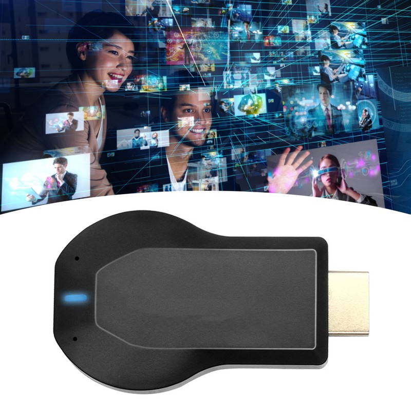 WiFi Display Dongle Compact Portable 1080P Screen Adapter Dongle for