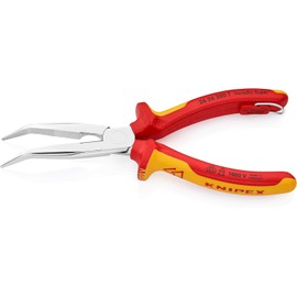 Knipex 26 26 200 T BK Stork Beak Plier with Tether Attachment Point, Multi-Colour